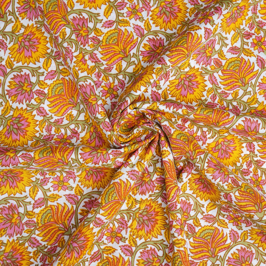 RedFlower Women's Unstitched Printed Pure Cotton Fabric Material