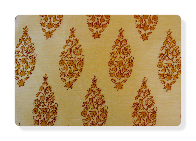 RedFlower Women's Unstitched Printed Poly Chanderi Fabric Material