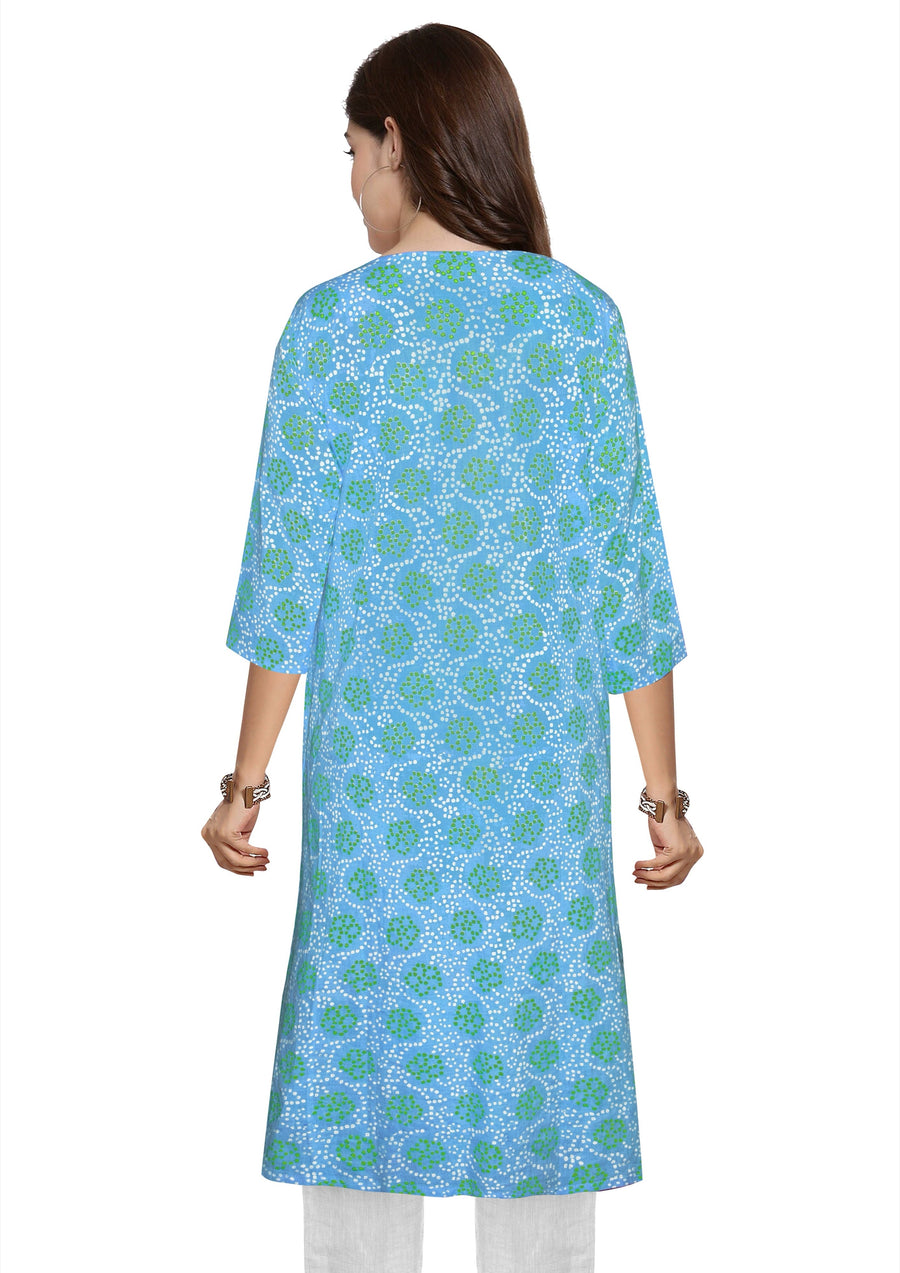 RedFlower Women's Readymade Printed Kurti Top