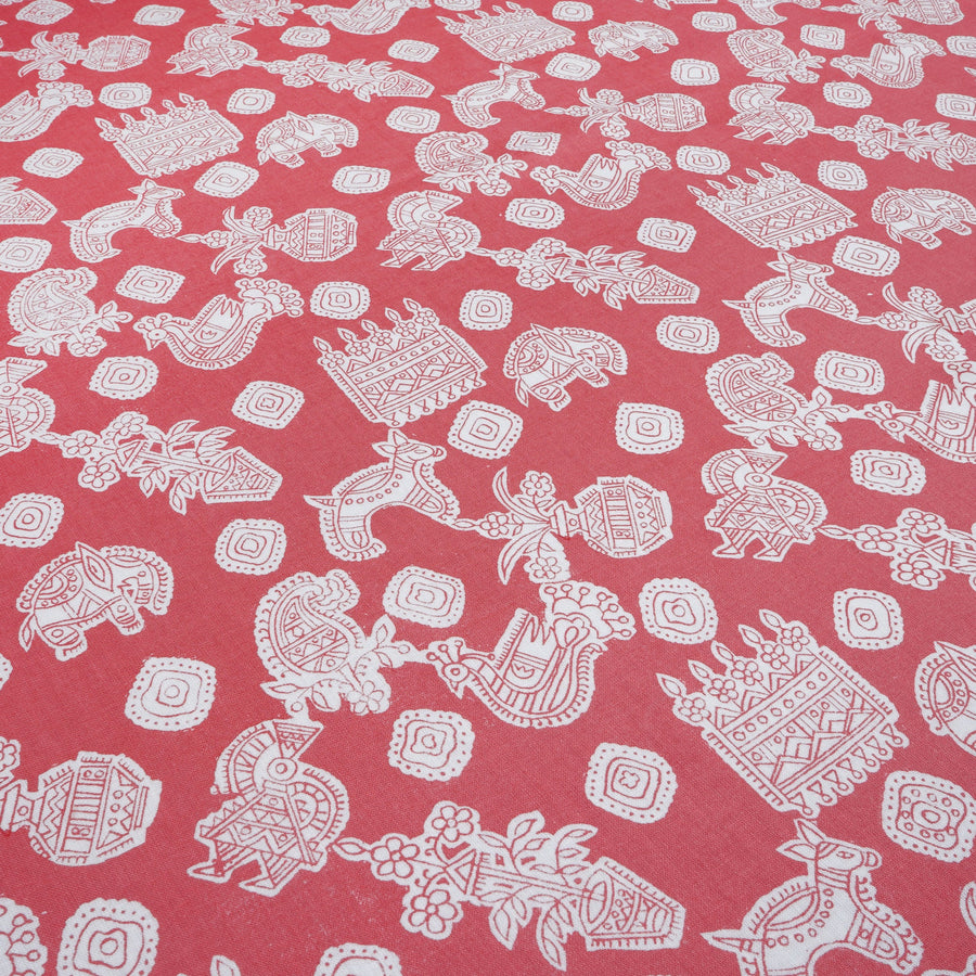 RedFlower Women's Unstitched Printed Pure Cotton Fabric Material