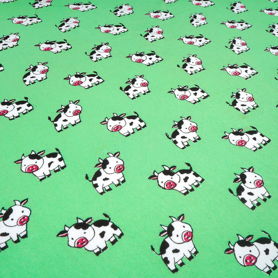 RedFlower Quirky Unstitched Printed Pure Viscose Rayon Fabric Material