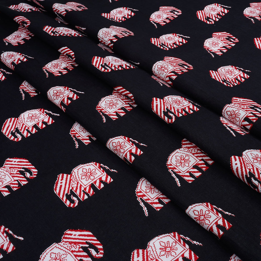 RedFlower Women's Unstitched Printed Pure Cotton Fabric Material