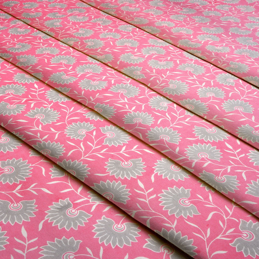 RedFlower Women's Unstitched Printed Pure Cotton Fabric Material