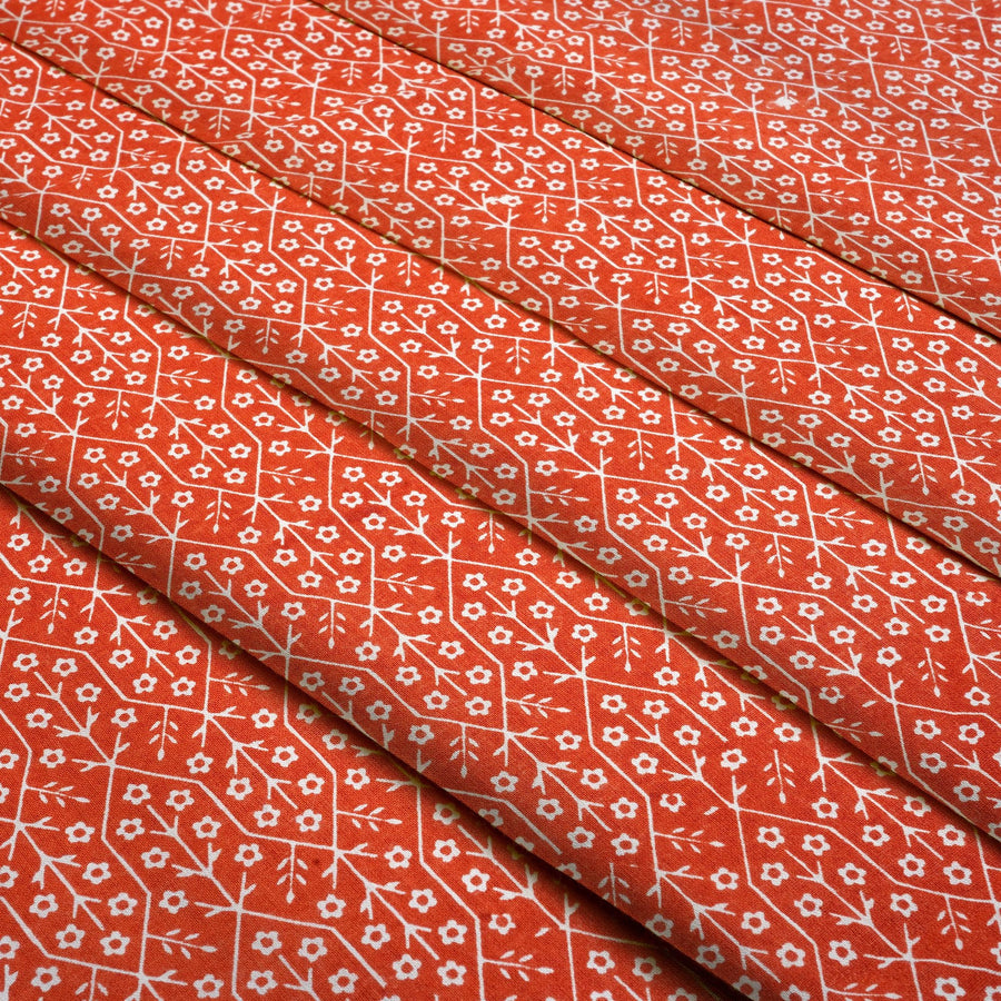 RedFlower Women's Unstitched Printed Pure Cotton Fabric Material