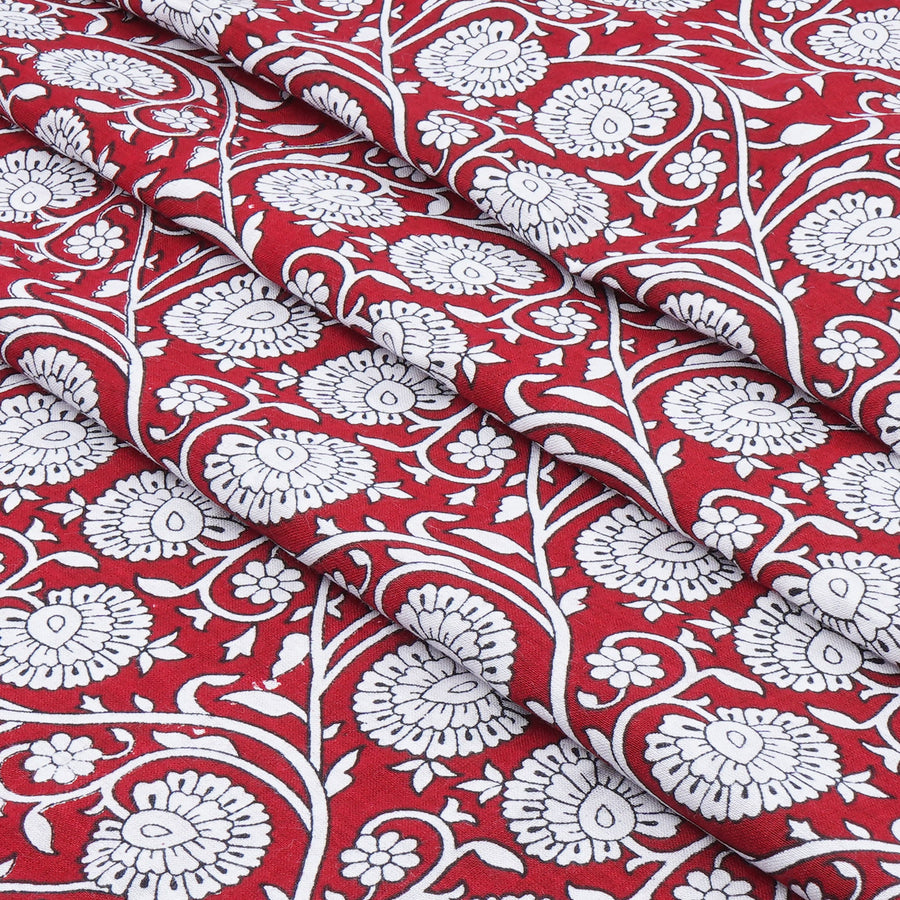 RedFlower Women's Unstitched Printed Pure Cotton Fabric Material