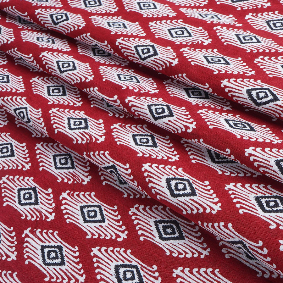 RedFlower Women's Unstitched Printed Pure Cotton Fabric Material