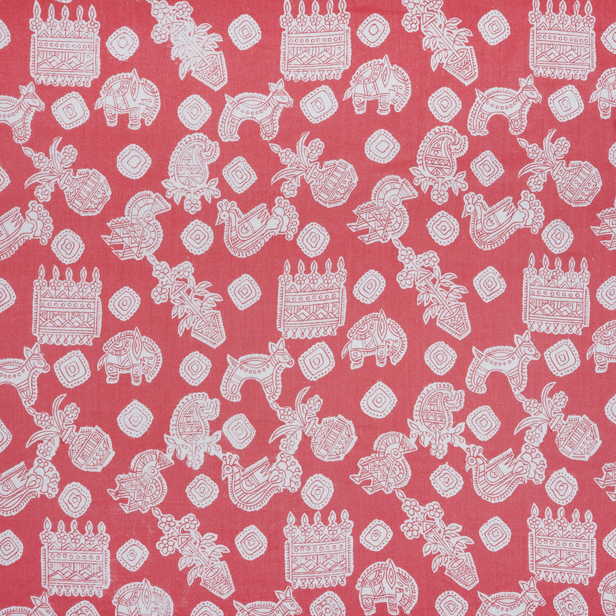 RedFlower Women's Unstitched Printed Pure Cotton Fabric Material