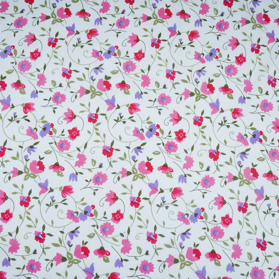 RedFlower Women's Unstitched Printed Pure Cotton Fabric Material