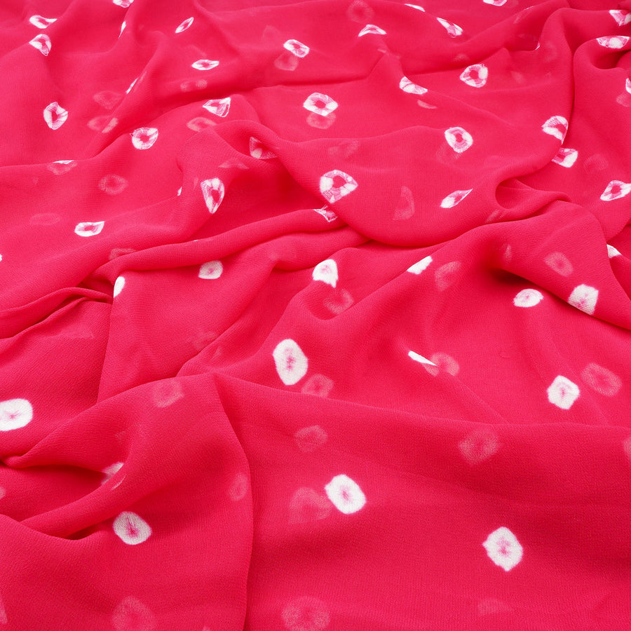 RedFlower Women's Unstitched Tie & Dye Pure Viscose Georgette Fabric Material