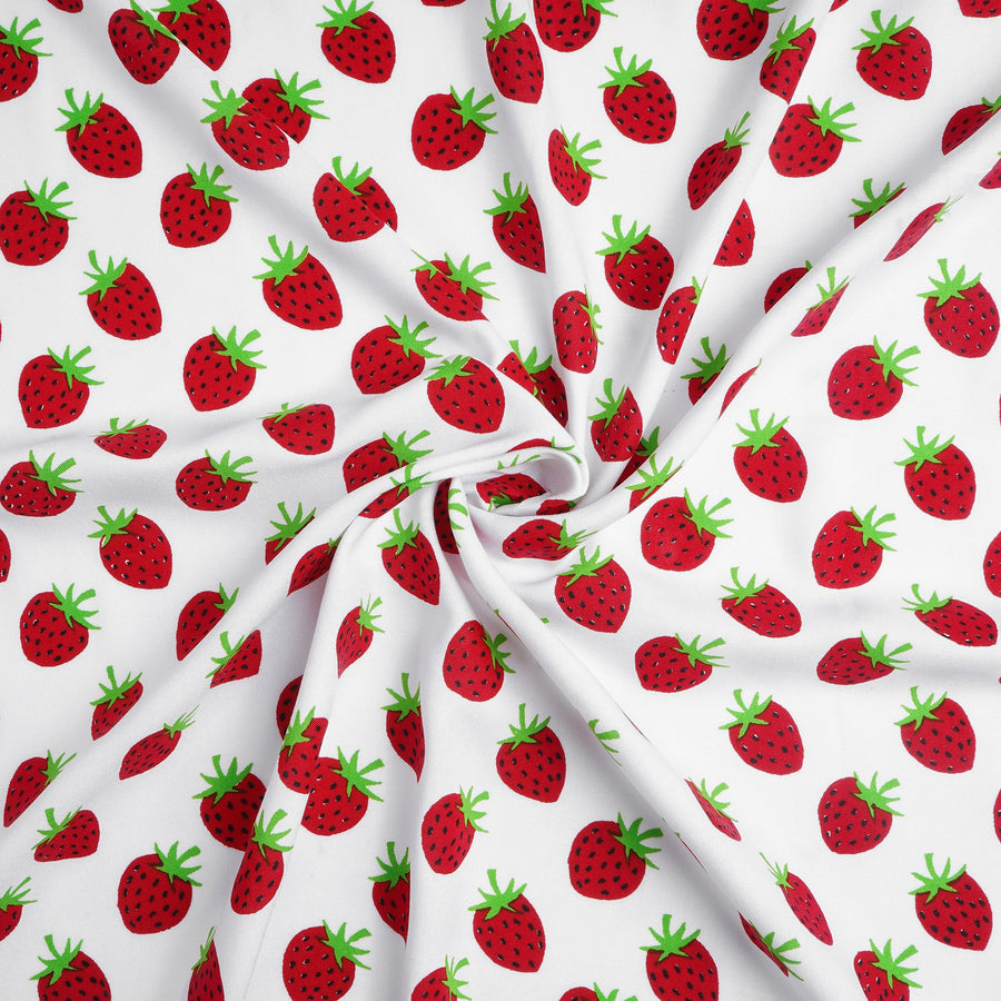 RedFlower Quirky Unstitched Printed Pure Viscose Rayon Fabric Material