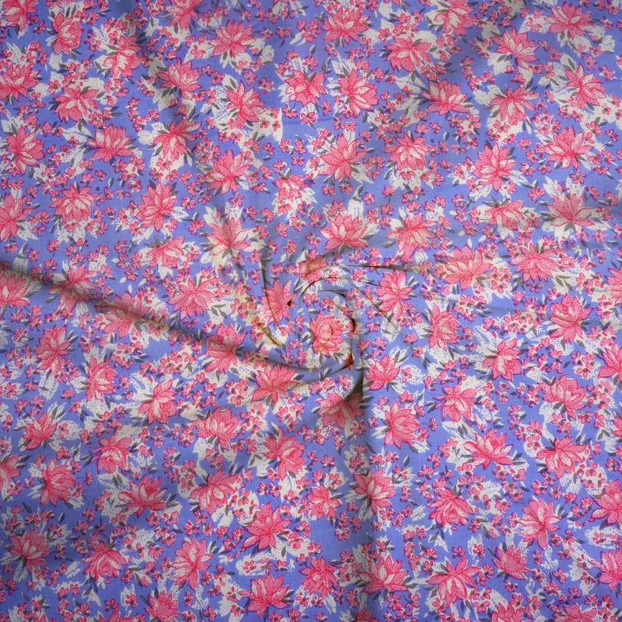 RedFlower Women's Unstitched Printed Pure Cotton Fabric Material