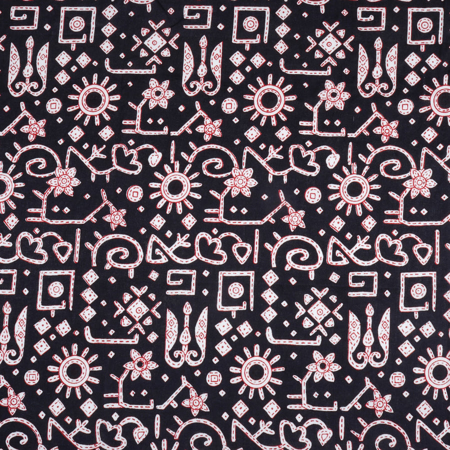 RedFlower Women's Unstitched Printed Pure Cotton Fabric Material