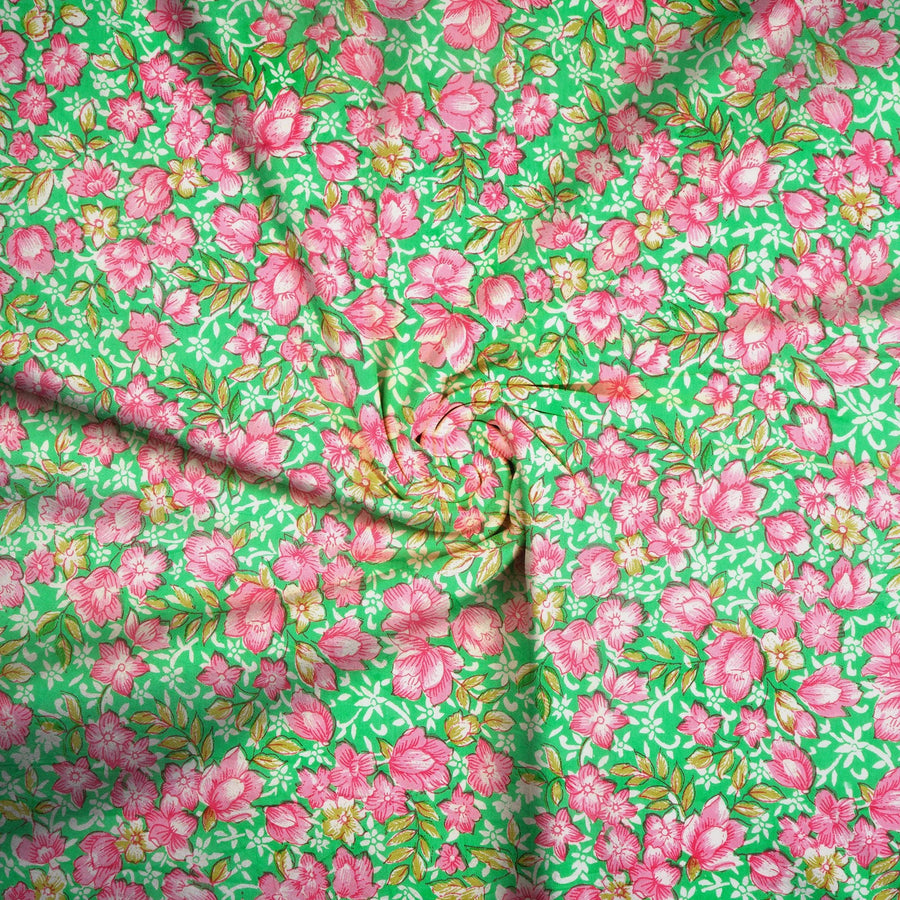RedFlower Women's Unstitched Printed Pure Cotton Fabric Material