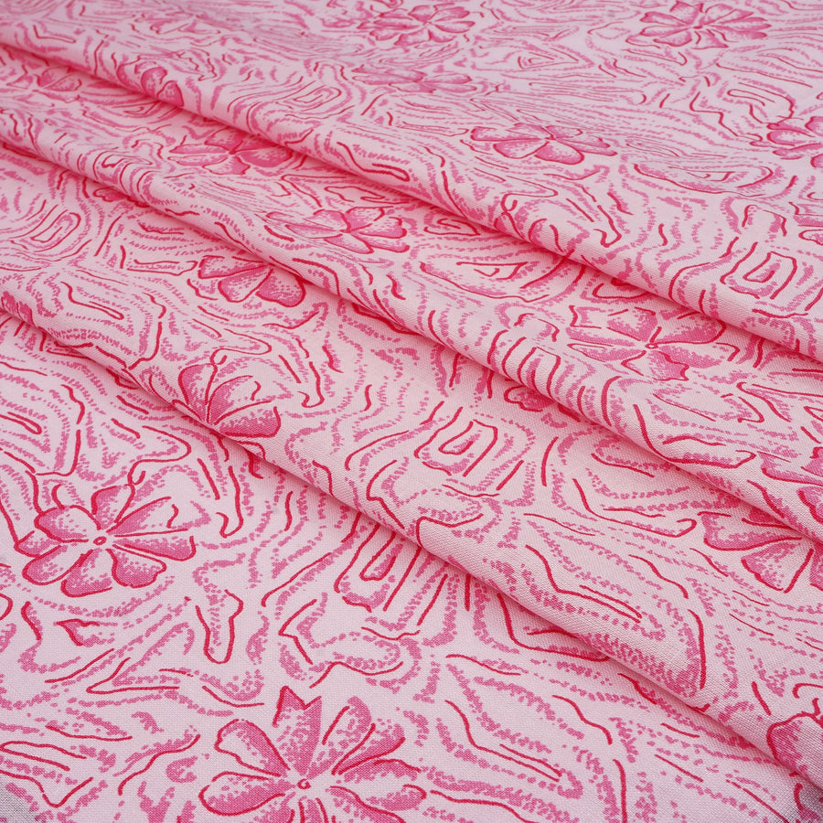 RedFlower Women's Unstitched Printed Pure Dyed Cotton Fabric Material