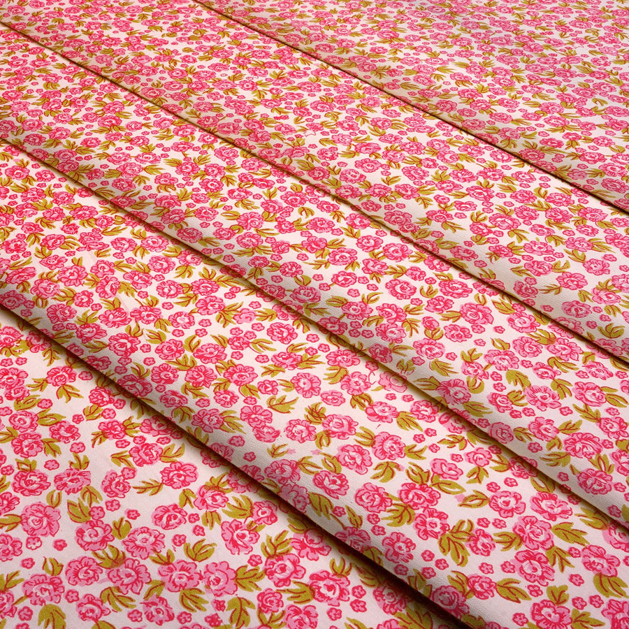 RedFlower Women's Unstitched Printed Pure Dyed Cotton Fabric Material