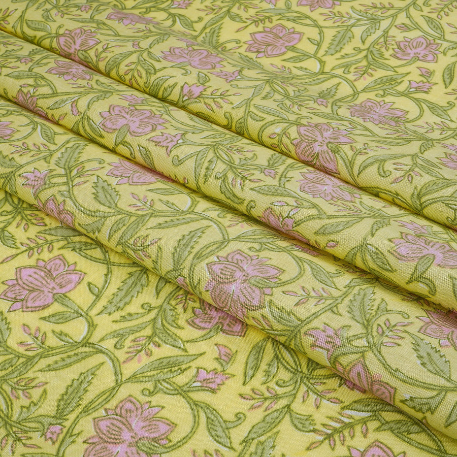 RedFlower Women's Unstitched Printed Pure Cotton Fabric Material