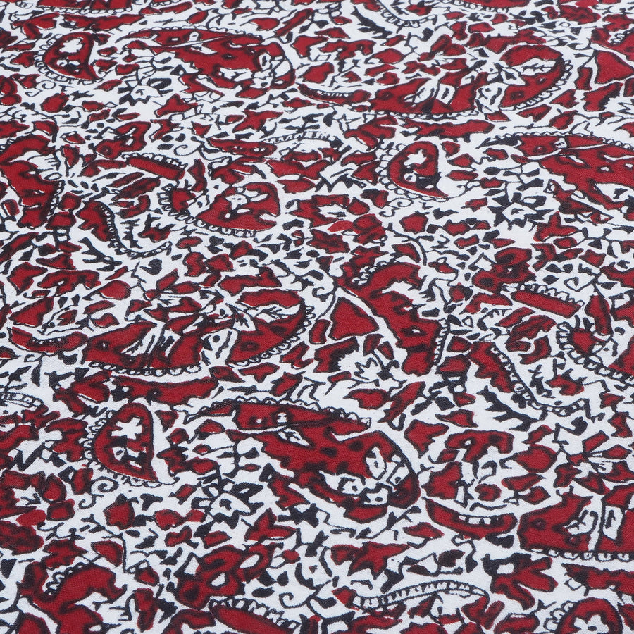 RedFlower Women's Unstitched Printed Pure Cotton Fabric Material