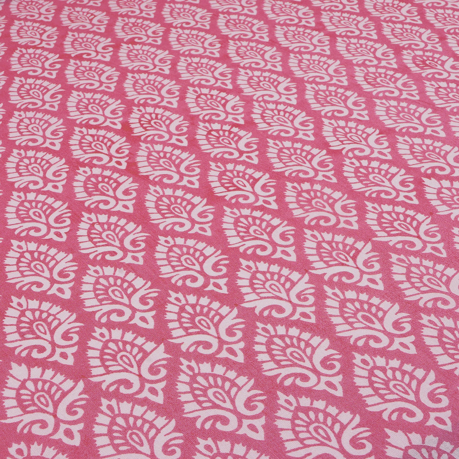 RedFlower Women's Unstitched Printed Pure Dyed Cotton Fabric Material