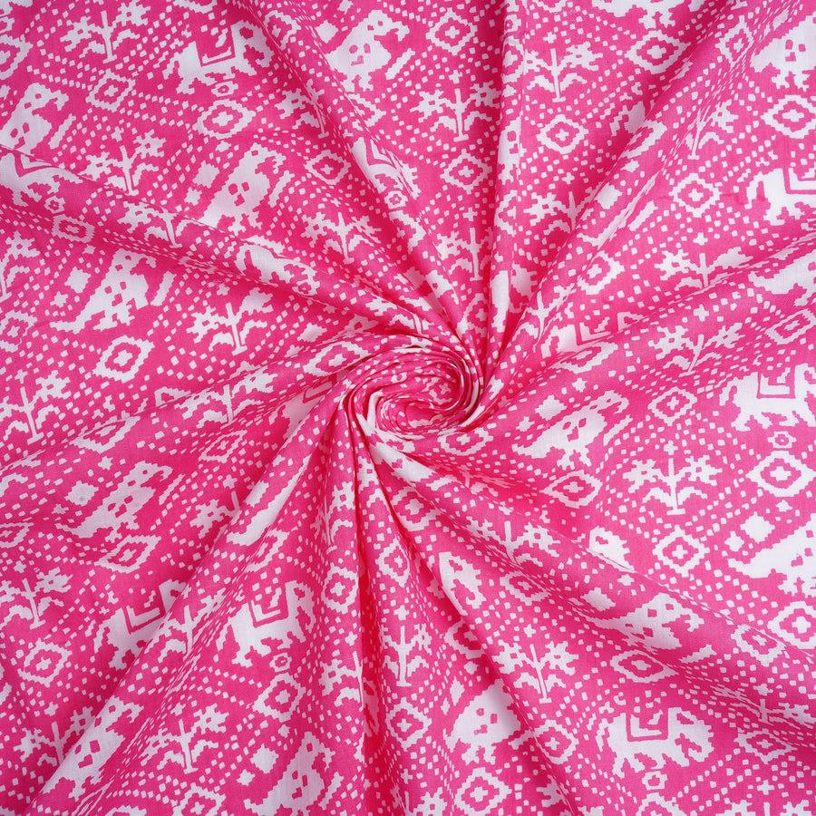 RedFlower Women's Unstitched Printed Pure Cotton Fabric Material