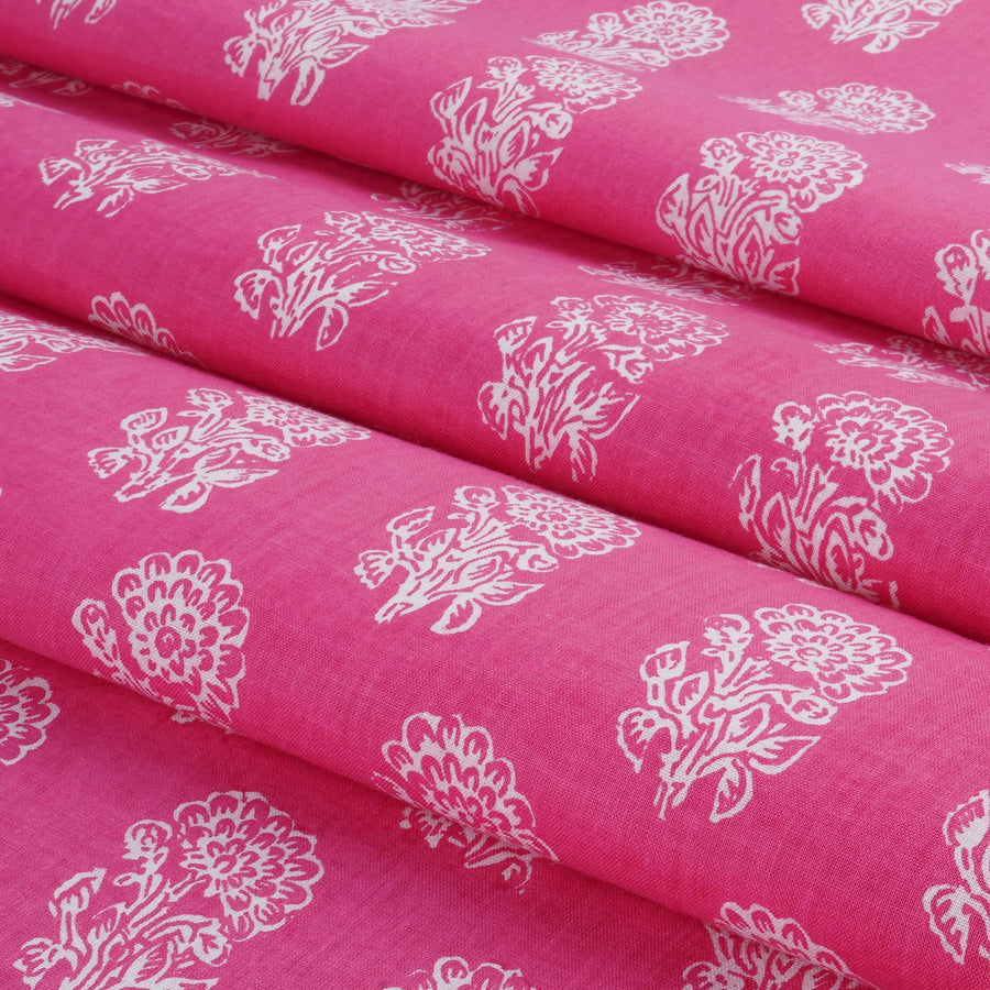 RedFlower Women's Unstitched Printed Pure Cotton Fabric Material