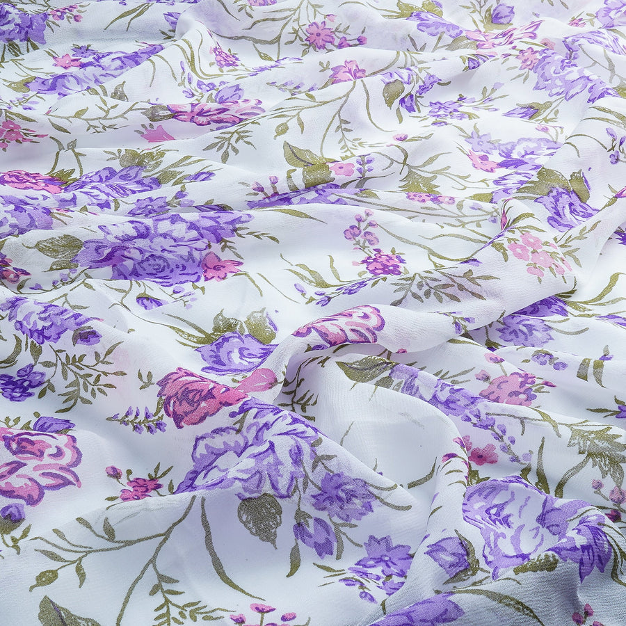 RedFlower Women's Unstitched Printed Pure Viscose Georgette Fabric Material