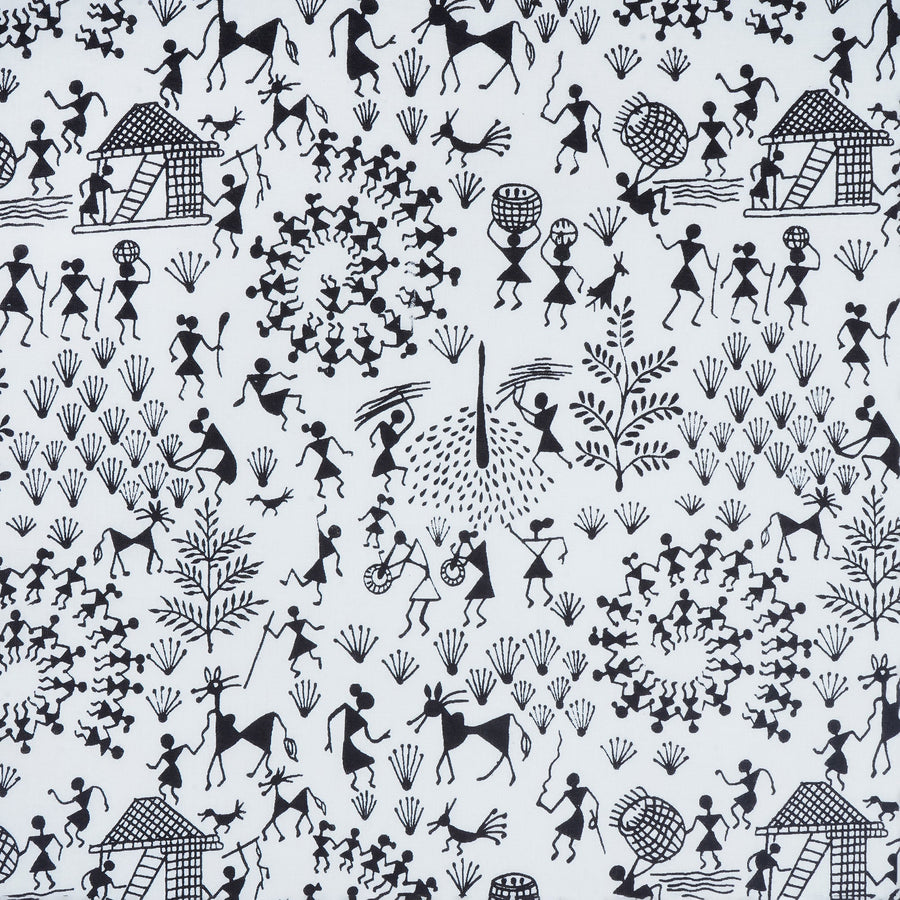 RedFlower Women's Unstitched Printed Pure Cotton Fabric Material