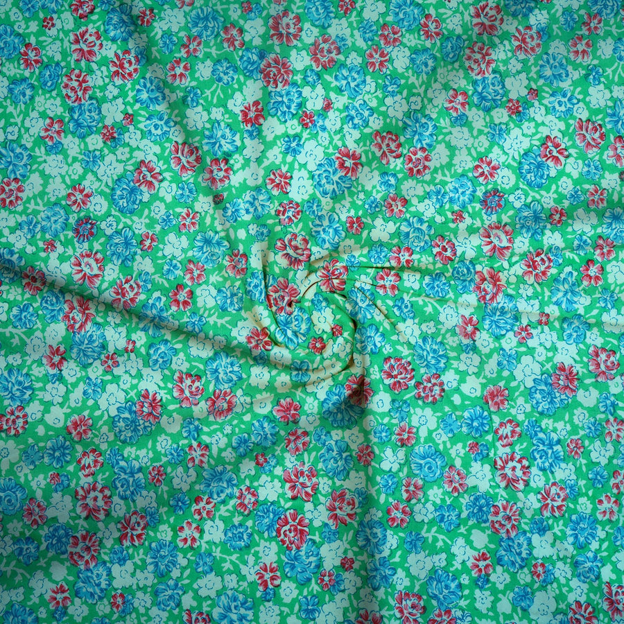 RedFlower Women's Unstitched Printed Pure Dyed Cotton Fabric Material