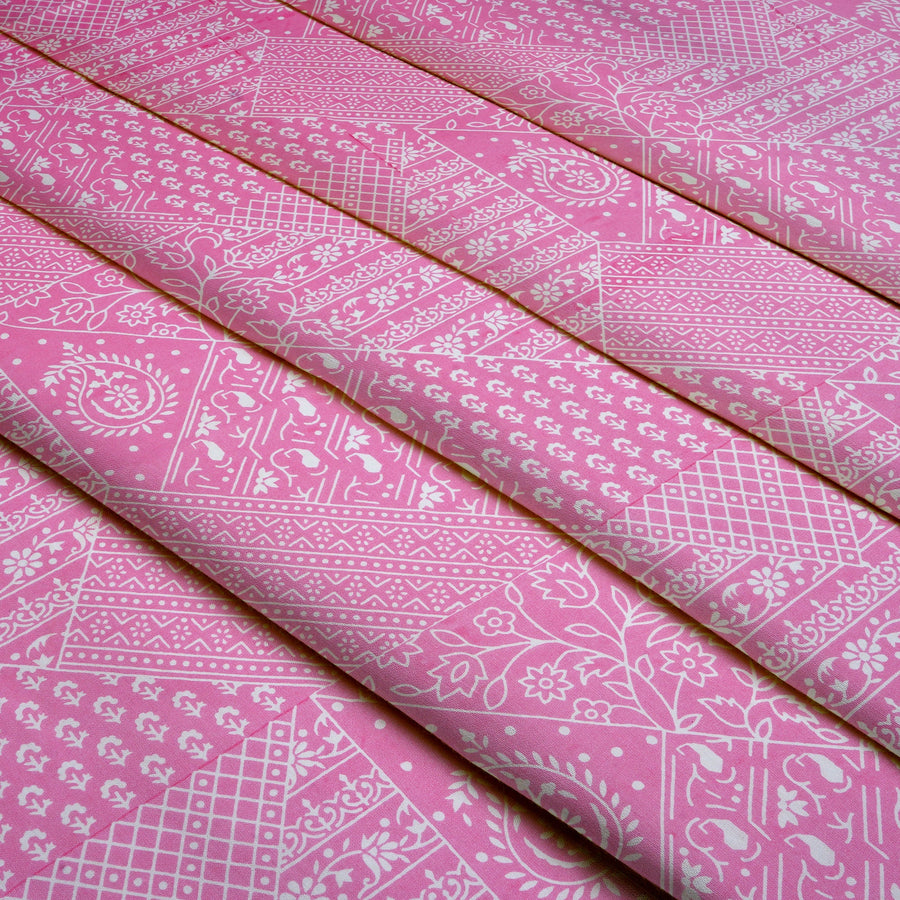 RedFlower Women's Unstitched Printed Pure Cotton Fabric Material
