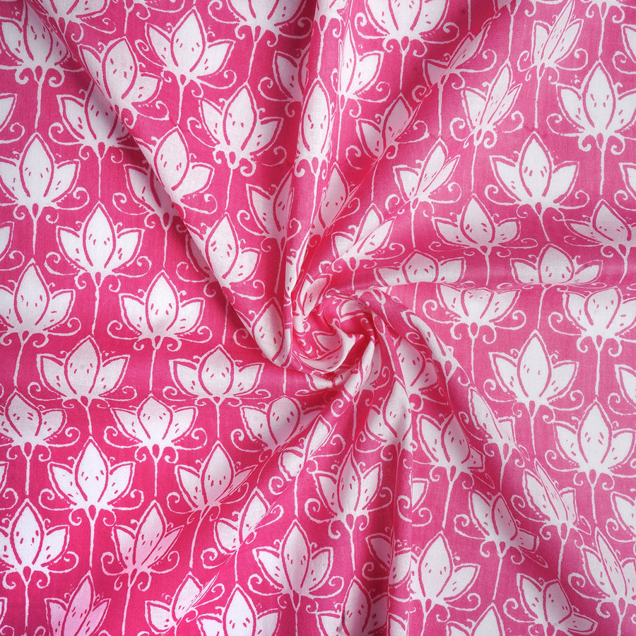 RedFlower Women's Unstitched Printed Pure Cotton Fabric Material