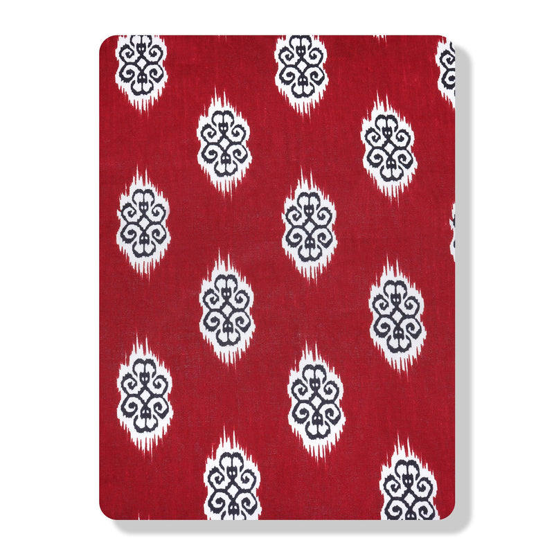 RedFlower Women's Unstitched Printed Pure Cotton Fabric Material