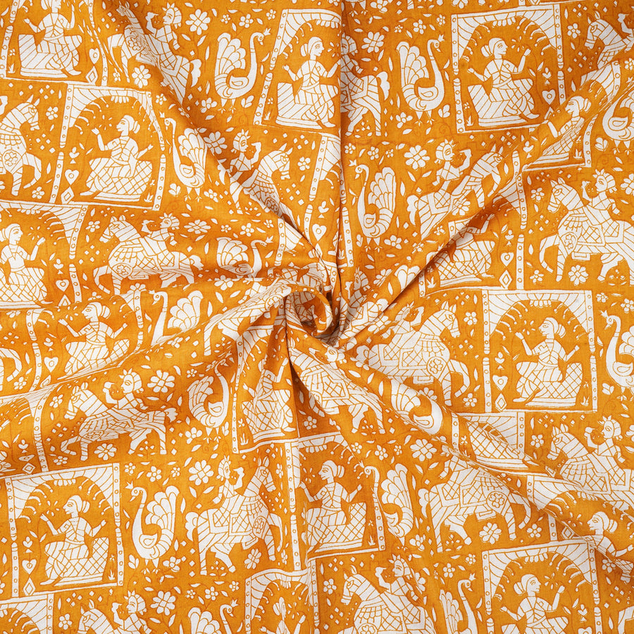 RedFlower Women's Unstitched Printed Pure Cotton Fabric Material
