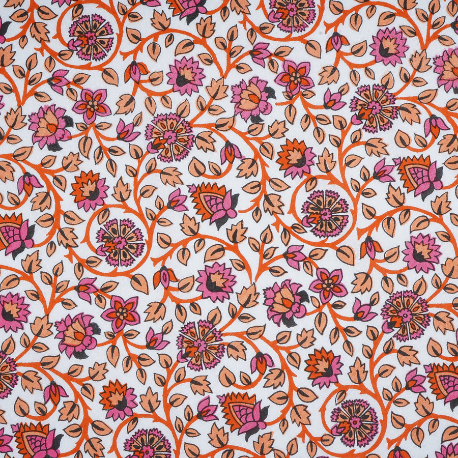 RedFlower Women's Unstitched Printed Pure Cotton Fabric Material