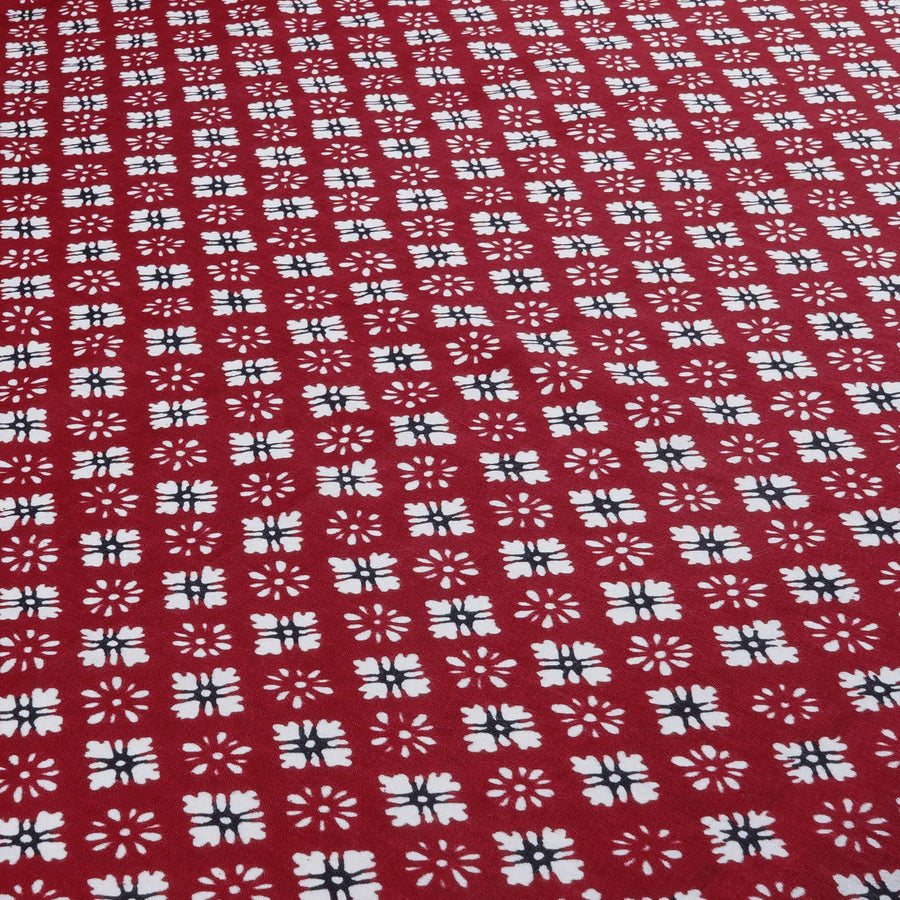 RedFlower Women's Unstitched Printed Pure Cotton Fabric Material
