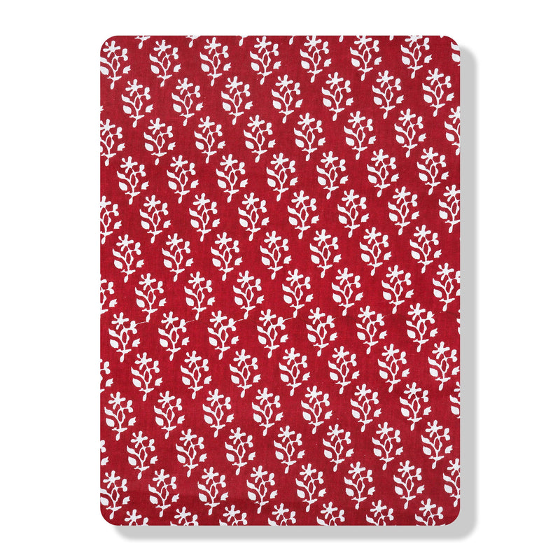 RedFlower Women's Unstitched Printed Pure Cotton Fabric Material