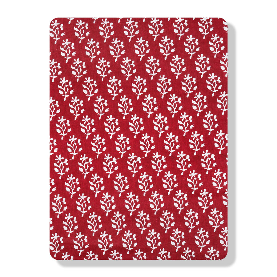 RedFlower Women's Unstitched Printed Pure Cotton Fabric Material