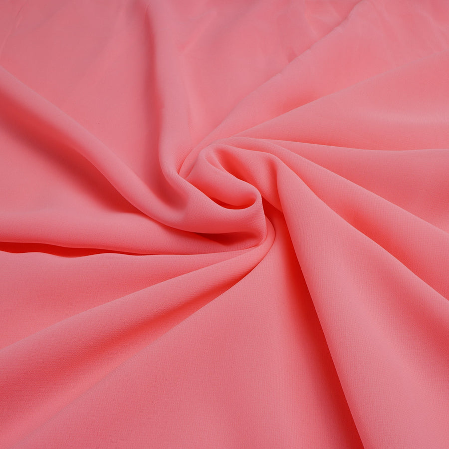 RedFlower Unstitched Plain Faux Georgette Fabric Material