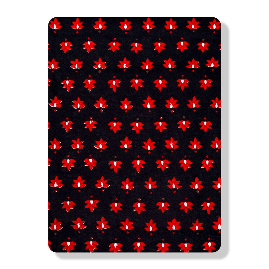 RedFlower Women's Unstitched Printed Pure Cotton Fabric Material