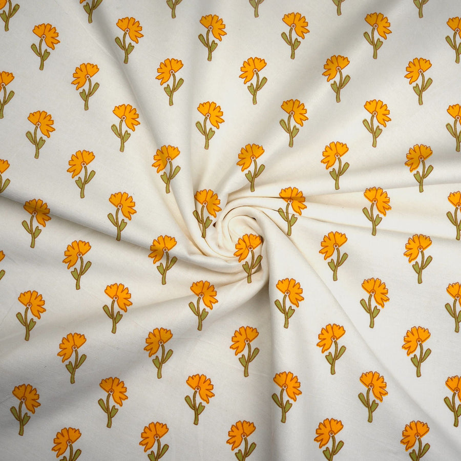 RedFlower Women's Unstitched Printed Pure Cotton Fabric Material