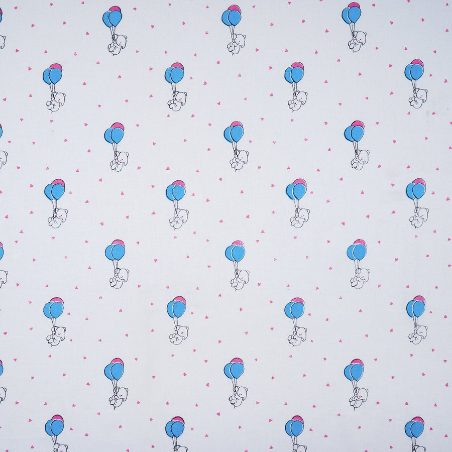 RedFlower Quirky Unstitched Printed Pure Viscose Rayon Fabric Material