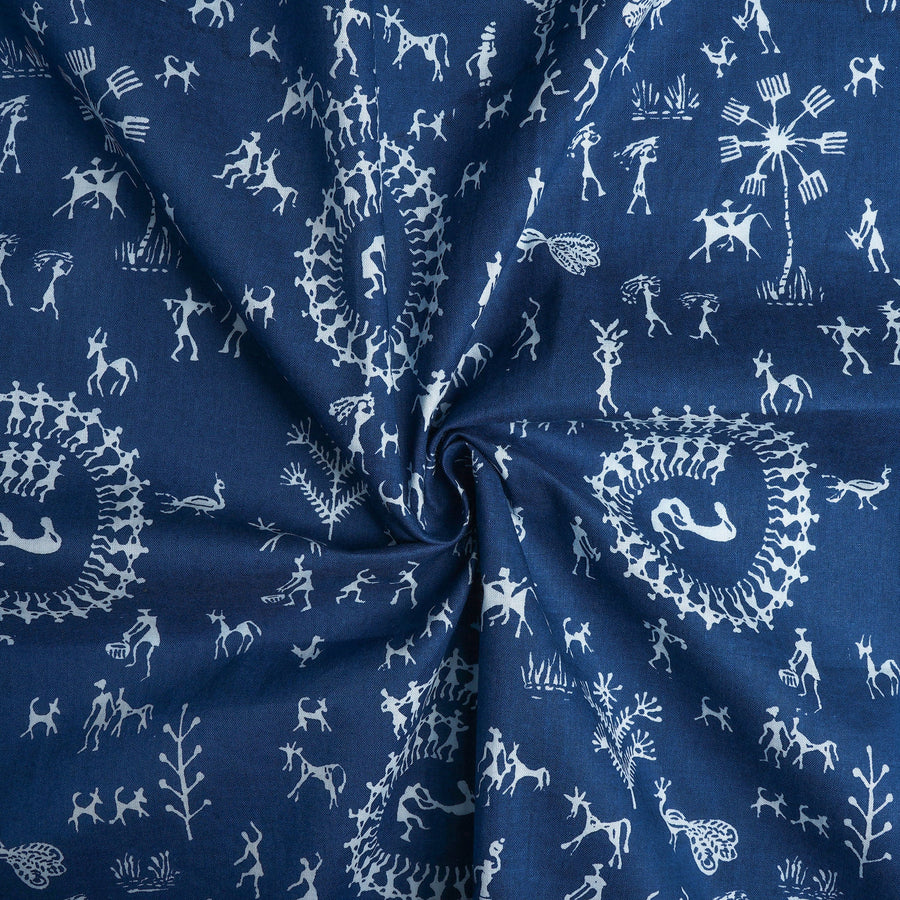 RedFlower Women's Unstitched Printed Pure Cotton Fabric Material