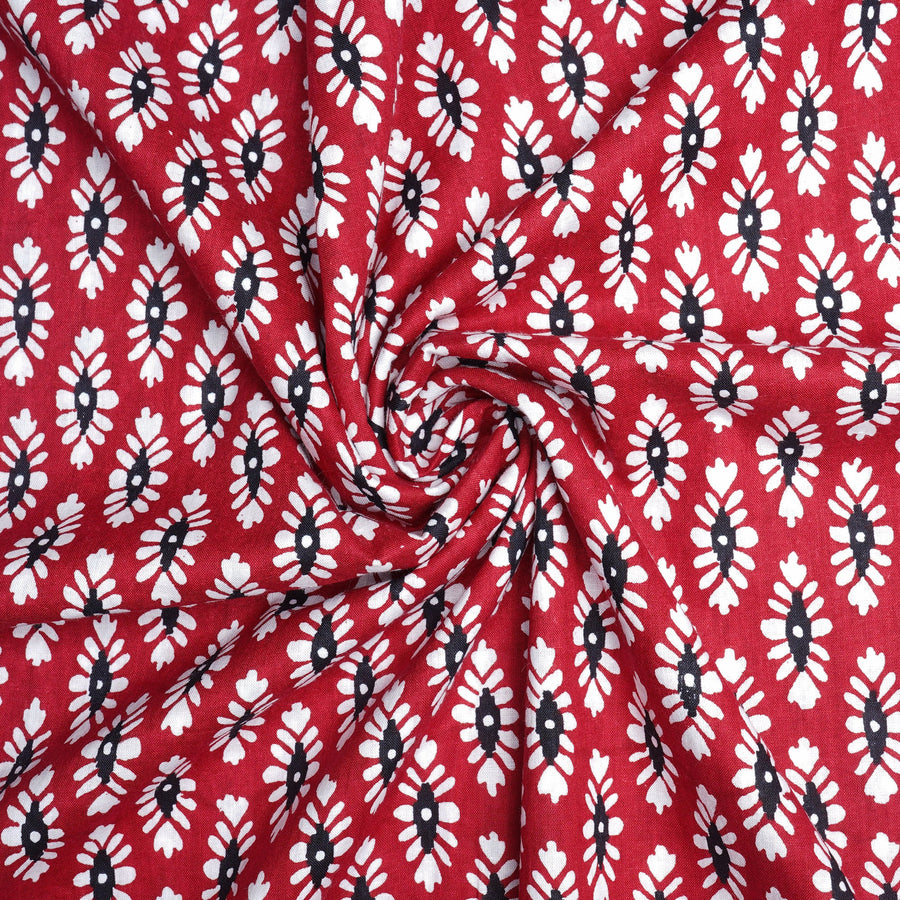 RedFlower Women's Unstitched Printed Pure Cotton Fabric Material