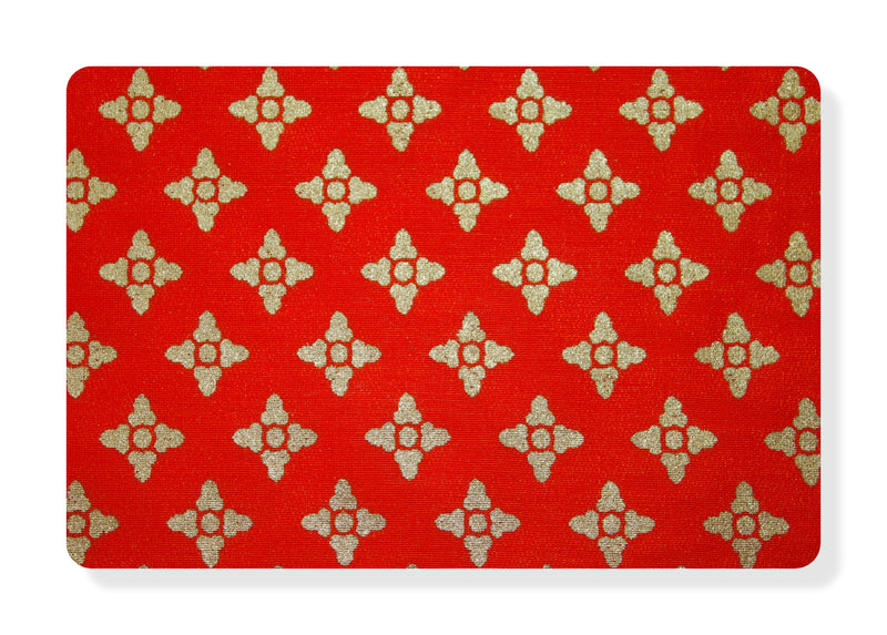 RedFlower Women's Unstitched Printed Poly Chanderi Fabric Material