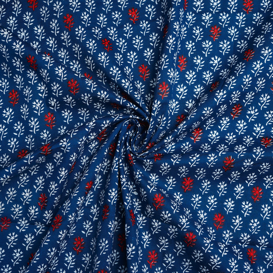 RedFlower Women's Unstitched Printed Pure Cotton Fabric Material