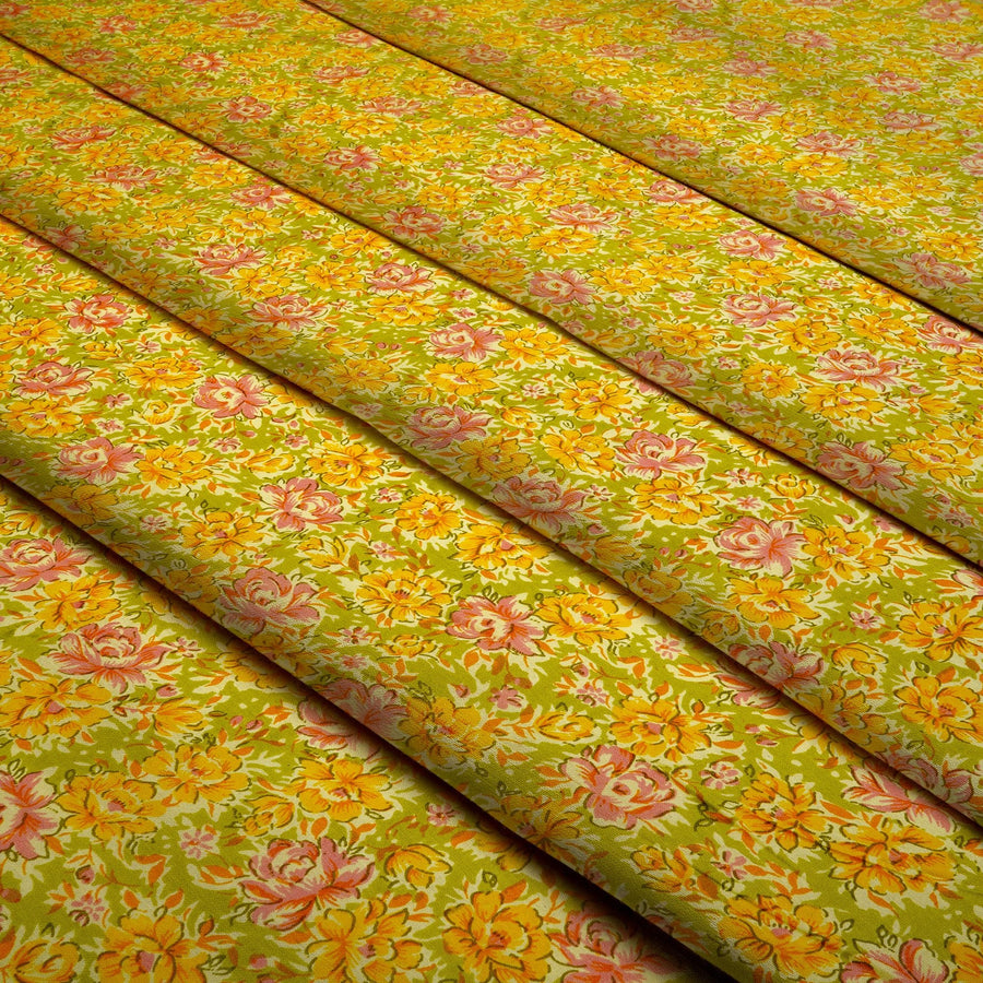 RedFlower Women's Unstitched Printed Pure Dyed Cotton Fabric Material