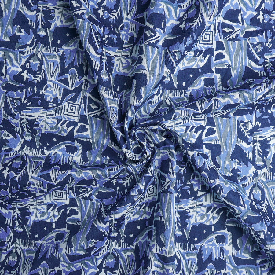 RedFlower Unisex Unstitched Printed Pure Cotton Fabric Material