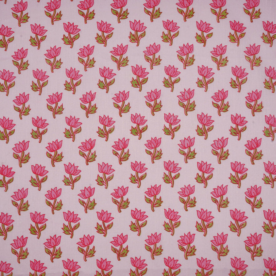 RedFlower Women's Unstitched Printed Pure Dyed Cotton Fabric Material