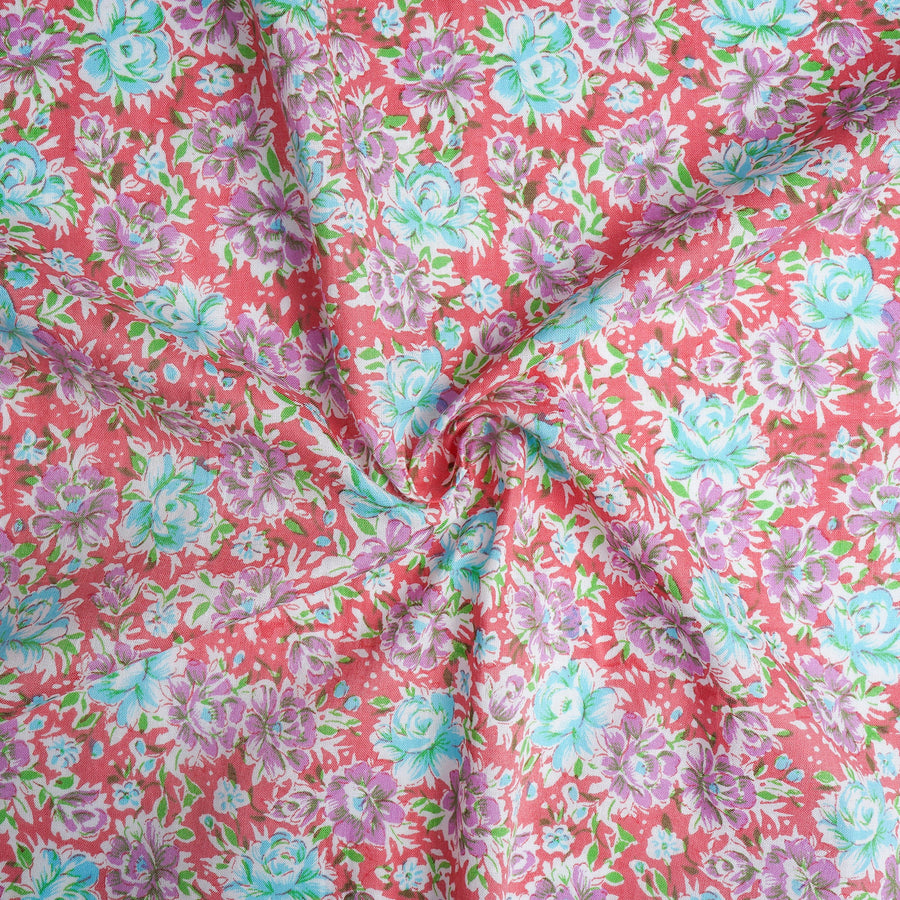 RedFlower Women's Unstitched Printed Pure Cotton Fabric Material