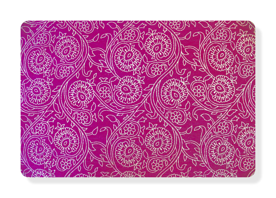 RedFlower Women's Unstitched Printed Poly Chanderi Fabric Material