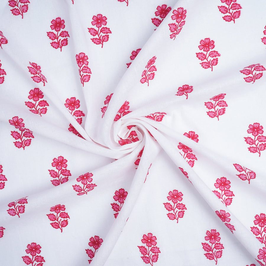 RedFlower Women's Unstitched Printed Pure Cotton Fabric Material
