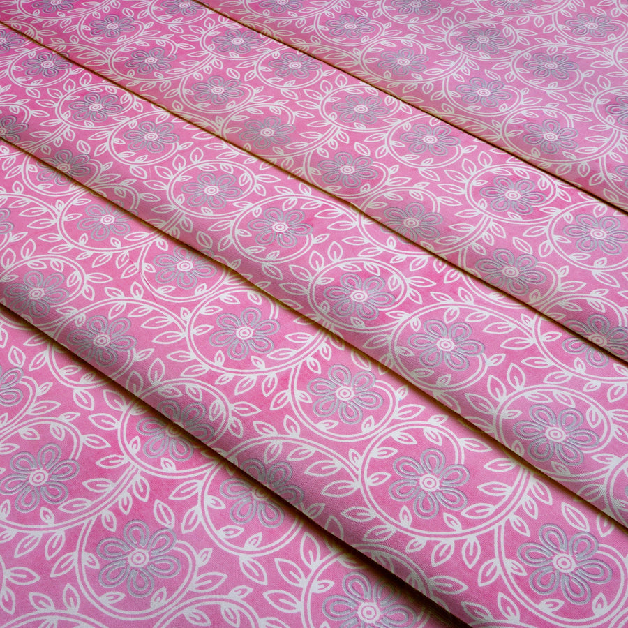 RedFlower Women's Unstitched Printed Pure Cotton Fabric Material